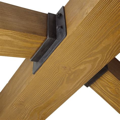 decorative metal beam brackets|metal brackets for timber beams.